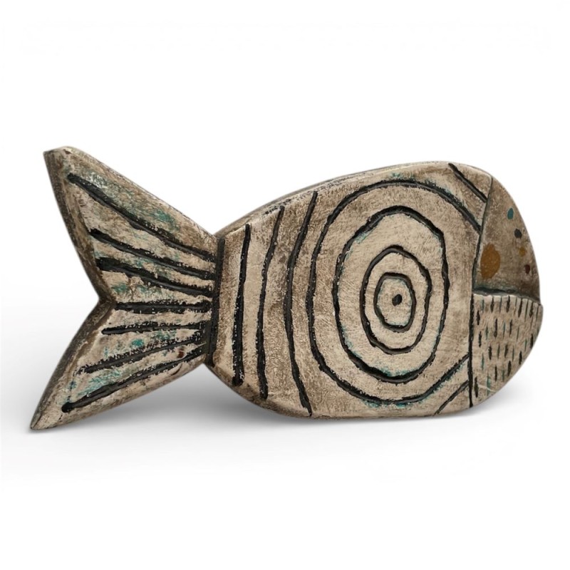  Carved Fish Wall Decor