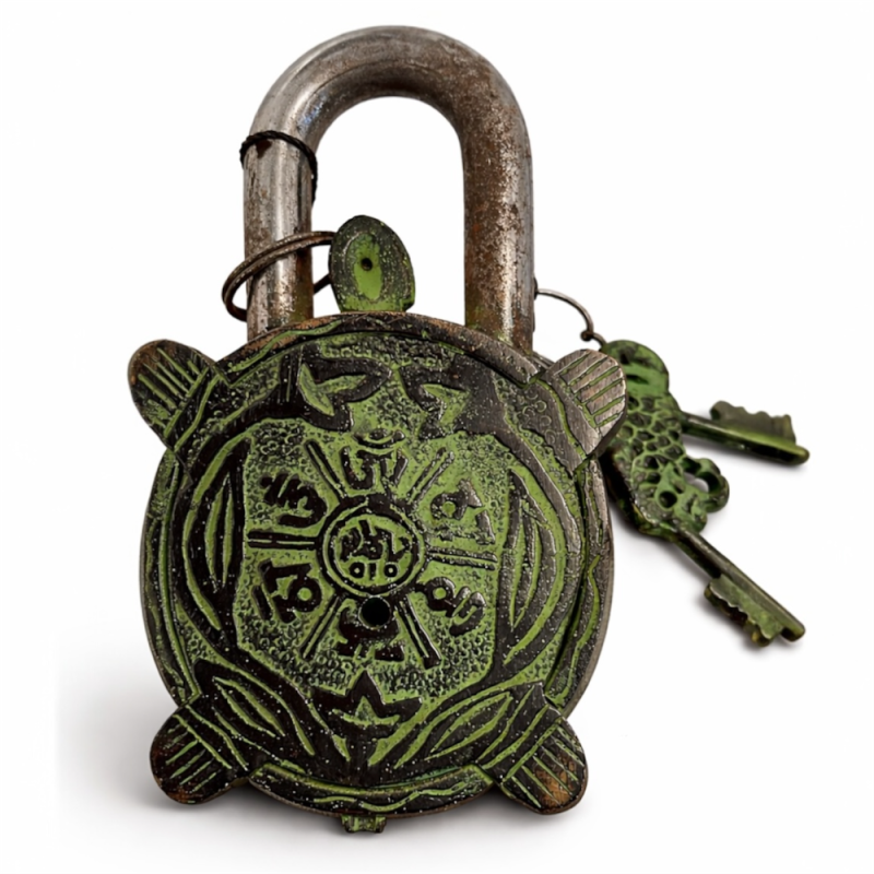 Antique Turtle Padlock