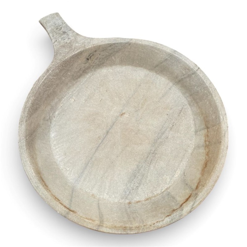 Stone Serving Bowl with Handle