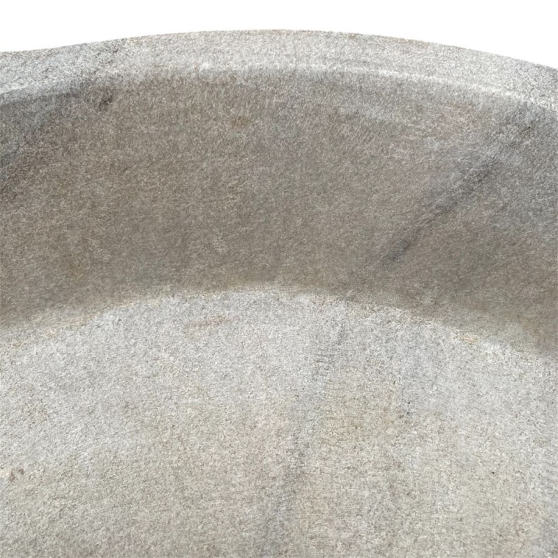 Stone Serving Bowl with Handle