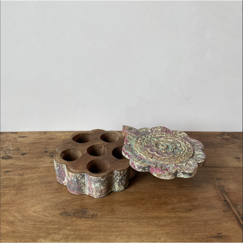 Small Carved Wooden Box
