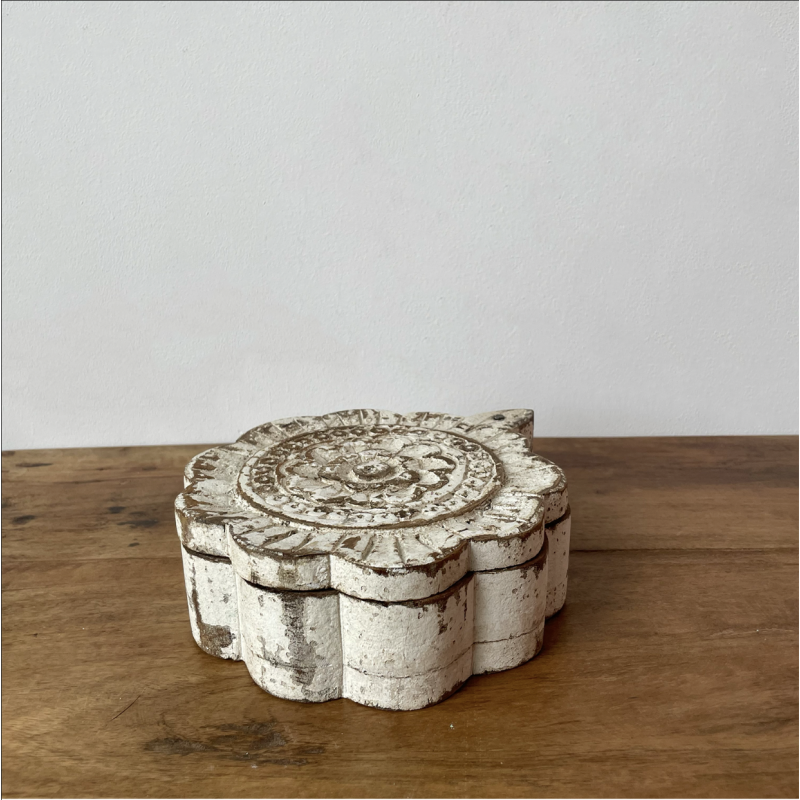 Small Carved Wooden Box