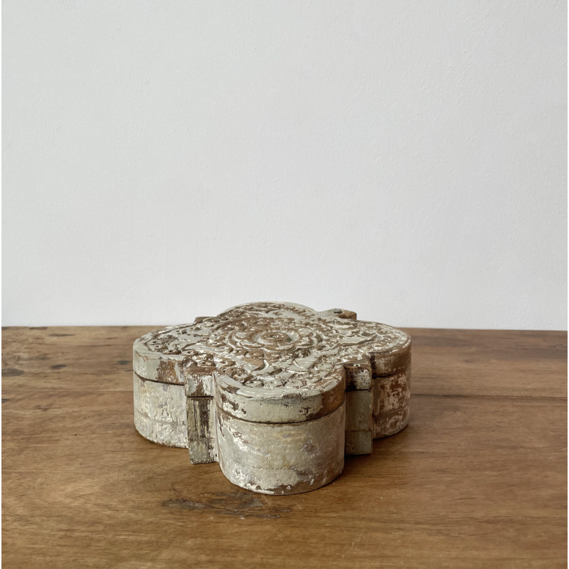 Small Carved Wooden Box