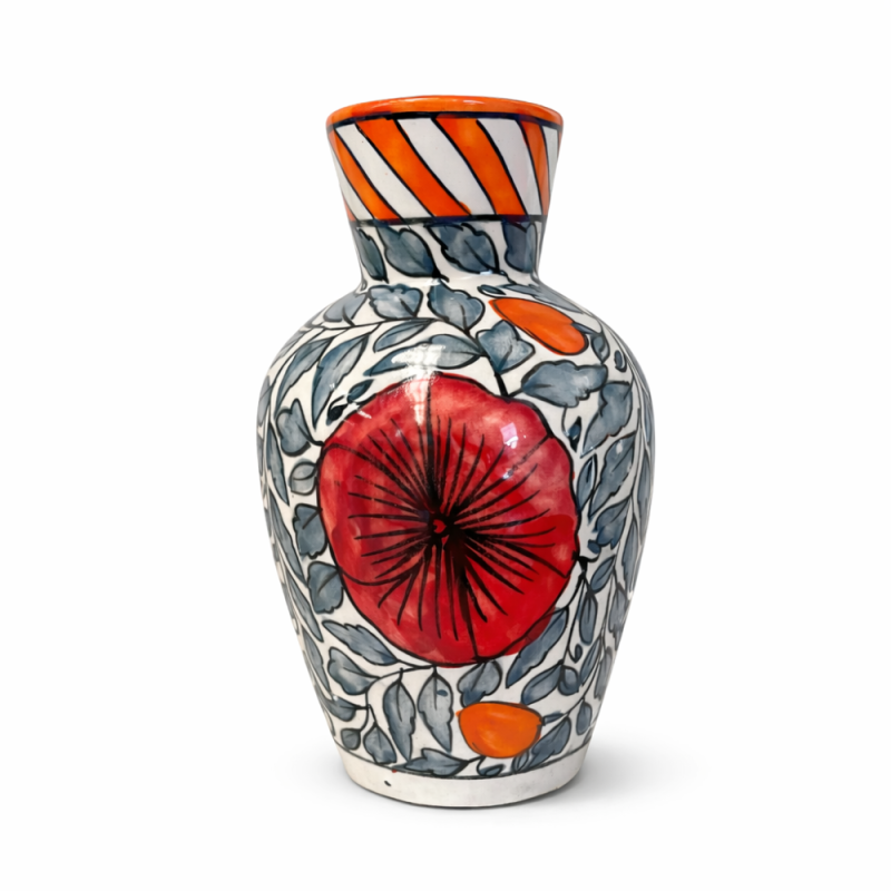 Hand-Painted Ceramic Vase