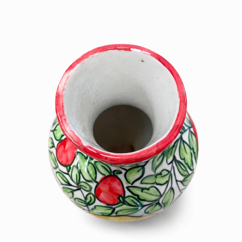 Hand-Painted Ceramic Vase