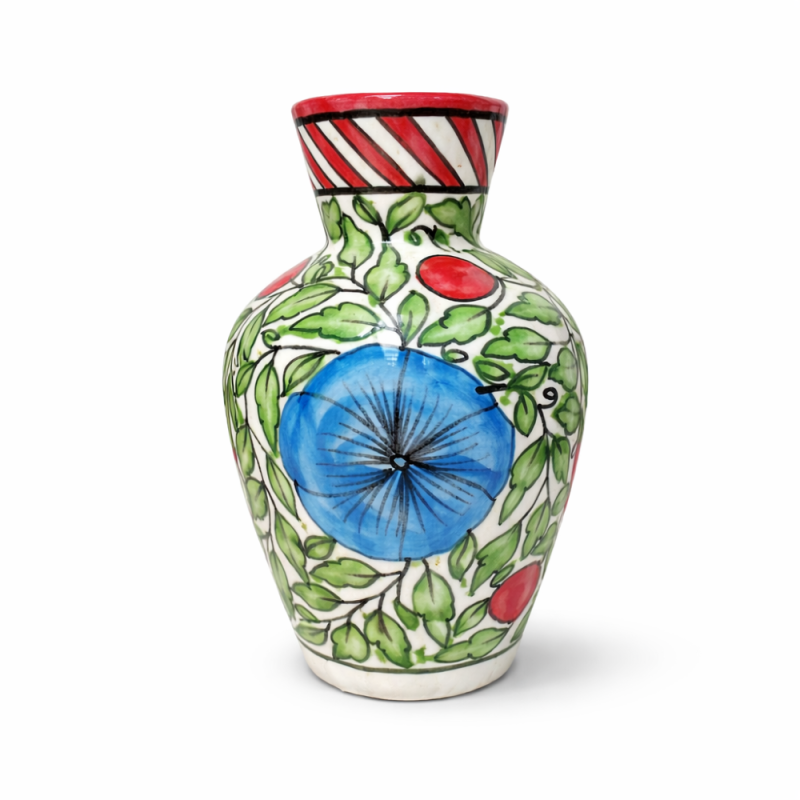 Hand-Painted Ceramic Vase