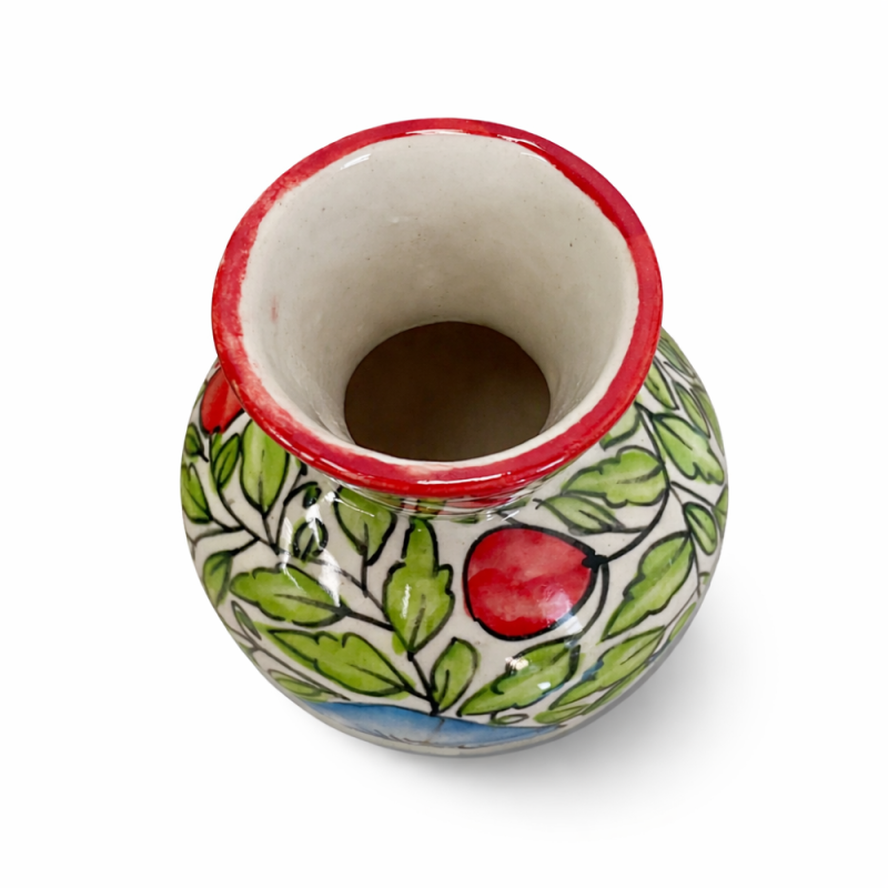 Hand-Painted Ceramic Vase