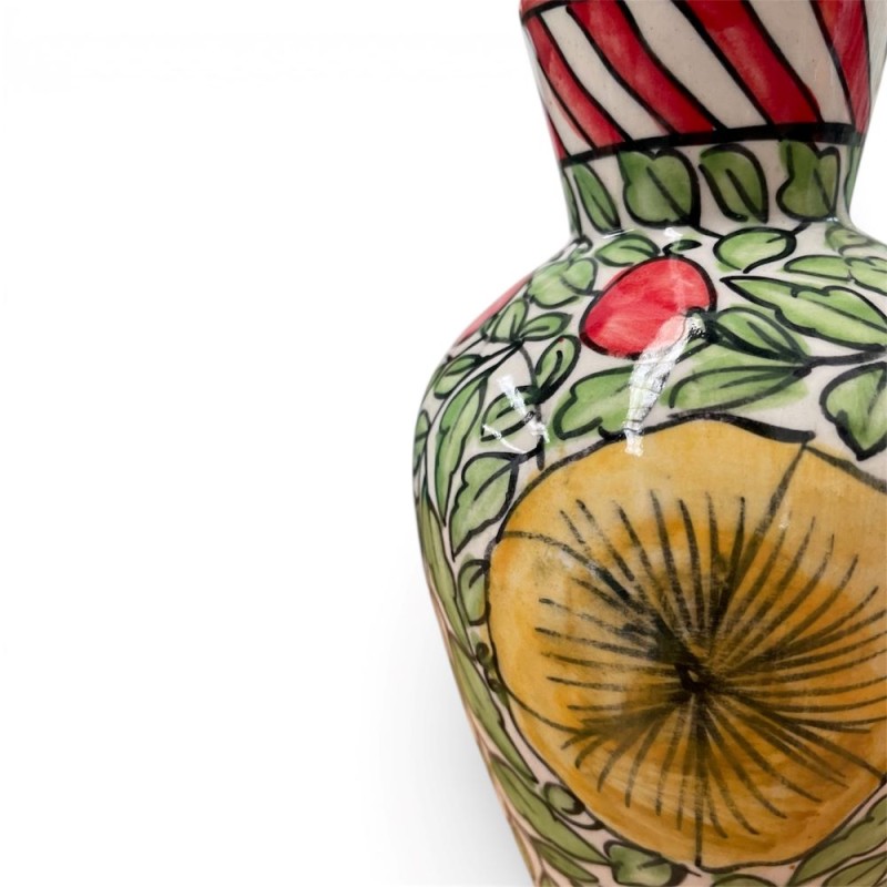 Hand-Painted Ceramic Vase