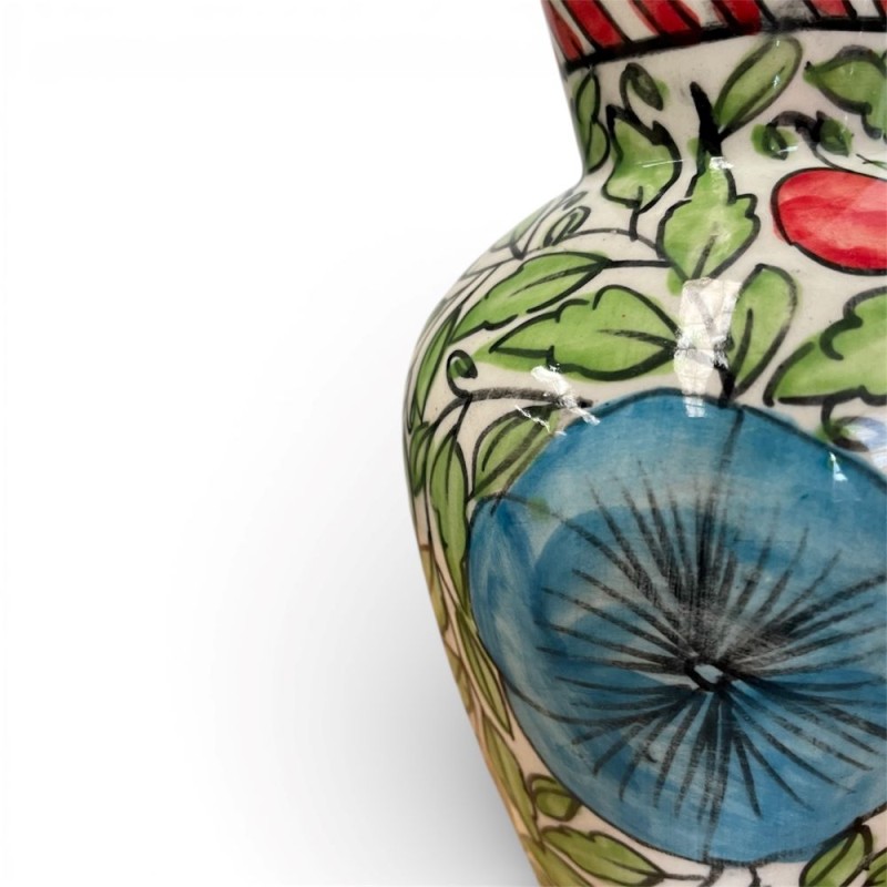 Hand-Painted Ceramic Vase