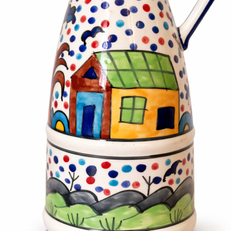 Ceramic Painted Jar