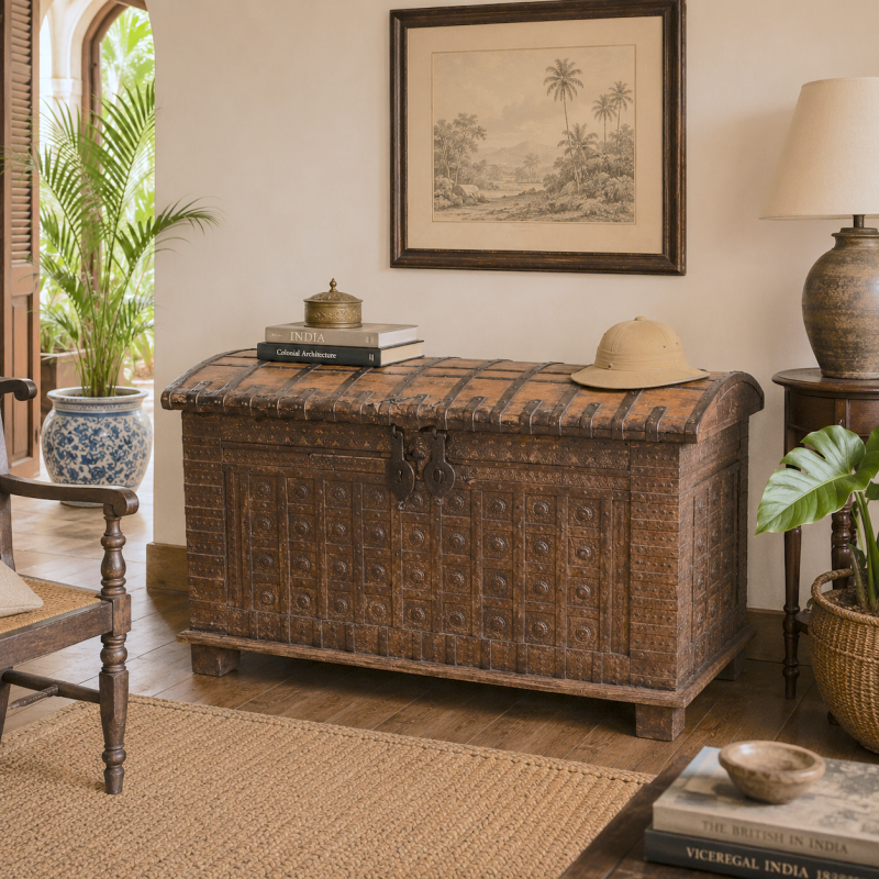 Pitara Brass Box