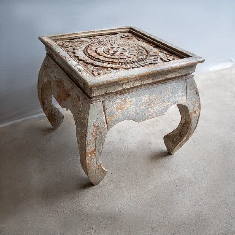 Destressed Painted Coffee Table