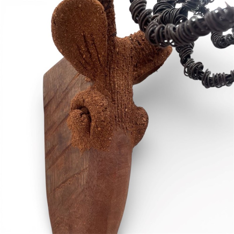  Wire Antler Deer Sculpture