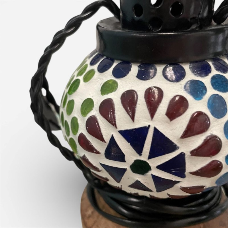 Mosaic Lantern Lamp