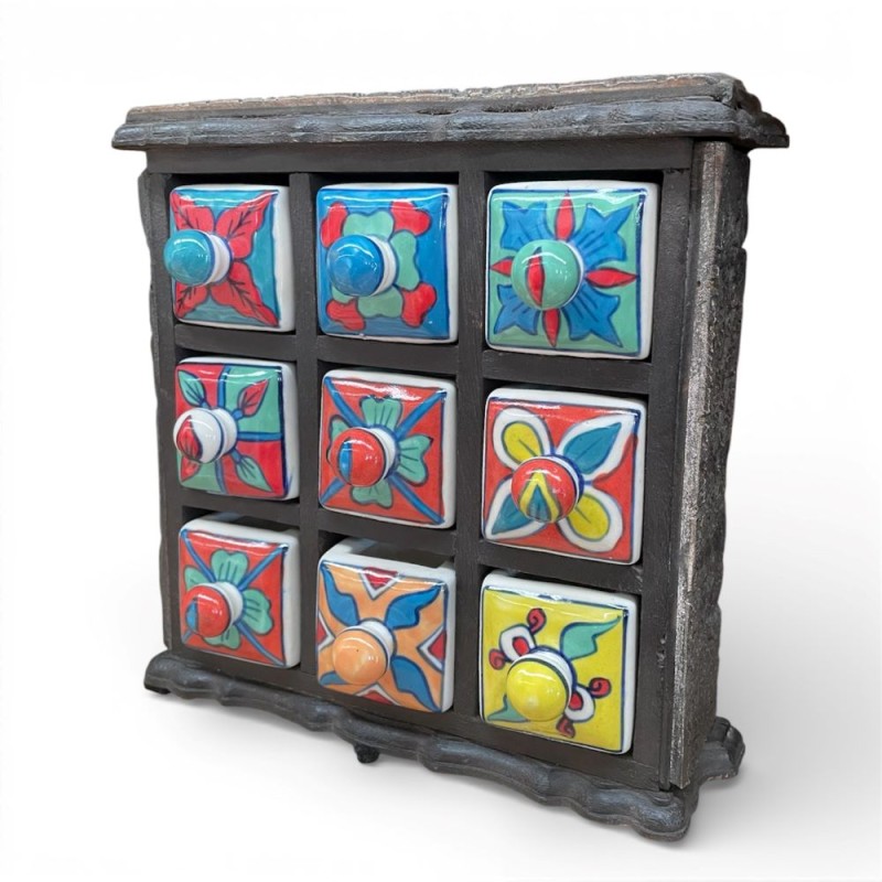 Ceramic Drawer Mini Cabinet