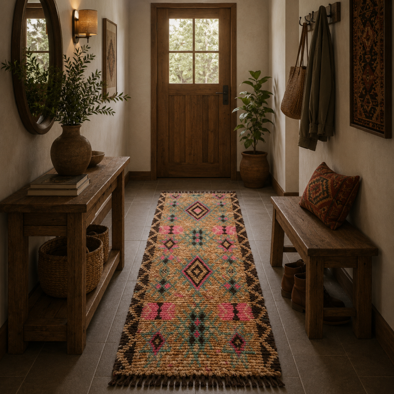 Handwoven Wool Runner