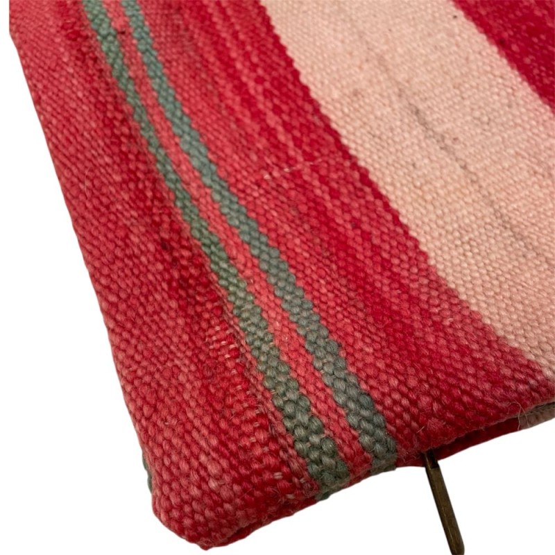 Handwoven Striped Kilim Cushion