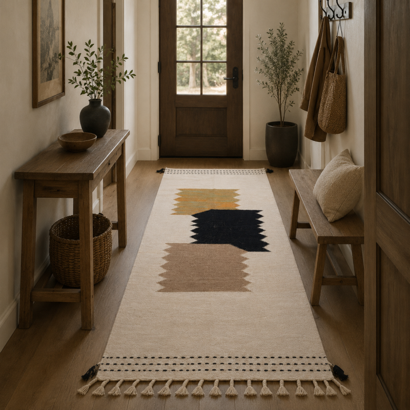 Minimalist Handwoven Rug