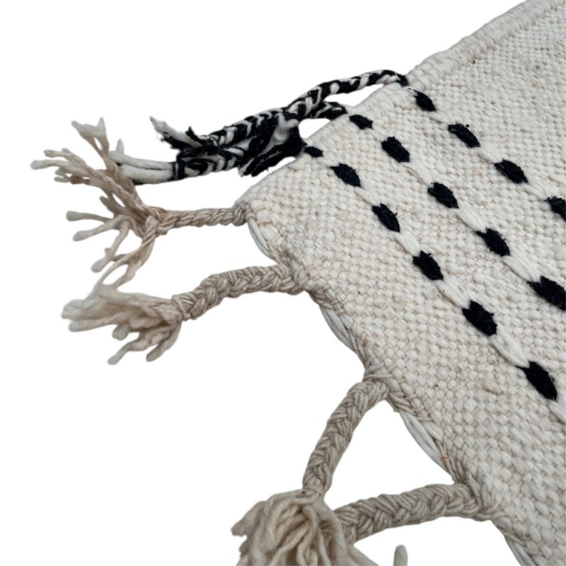 Moroccan Minimalist Handwoven Rug