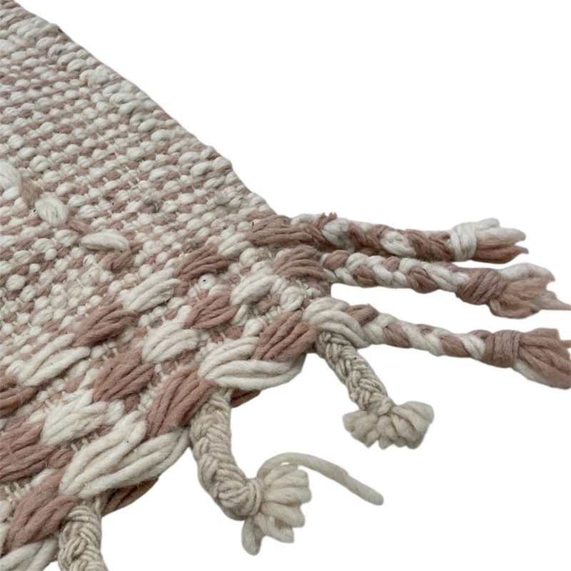 Natural Handwoven Moroccan Rug