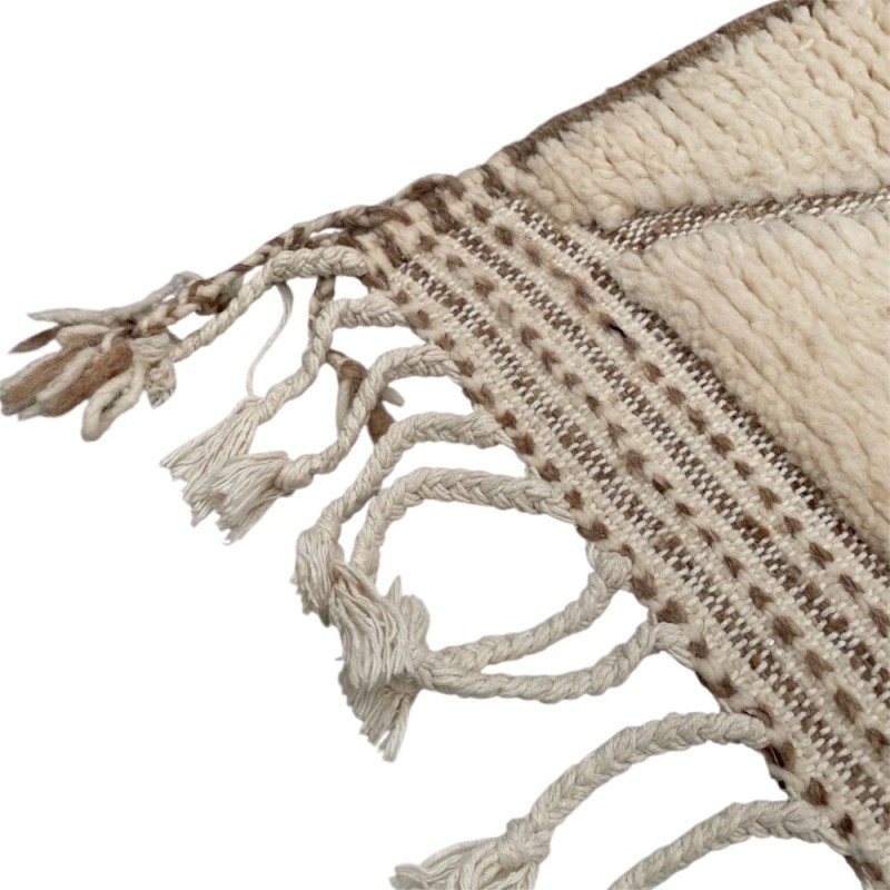 Moroccan Beni Ourain Style Wool Rug