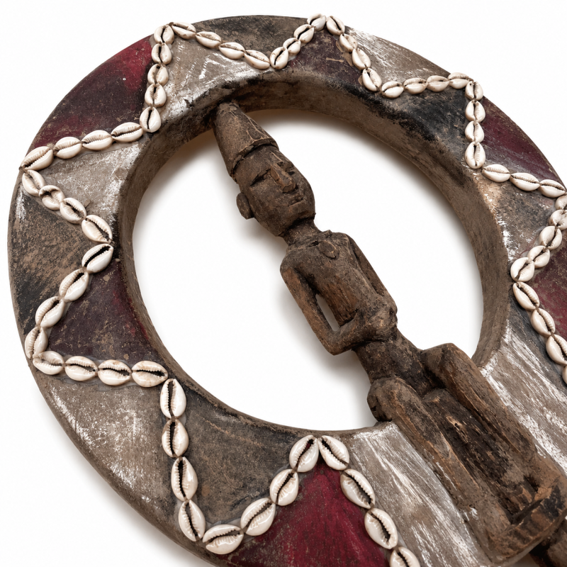 African Ceremonial Shield Wall Decor