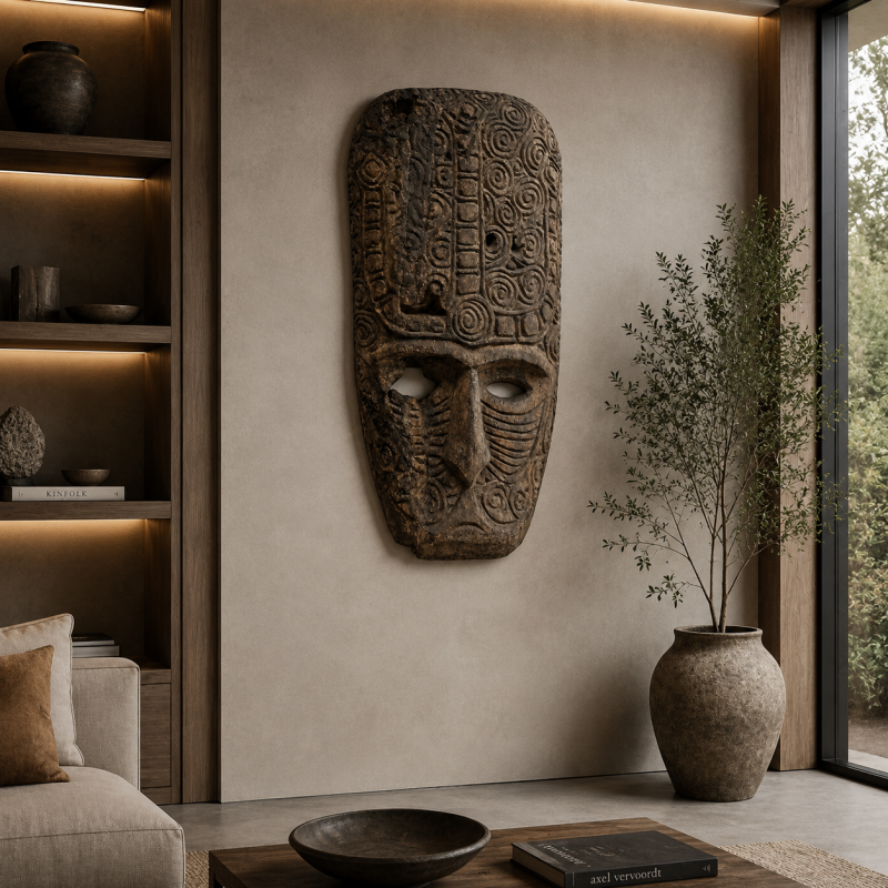 Tribal Carved Mask