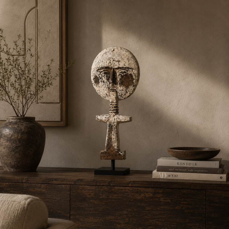 Antique Ancestral Guardian Figure