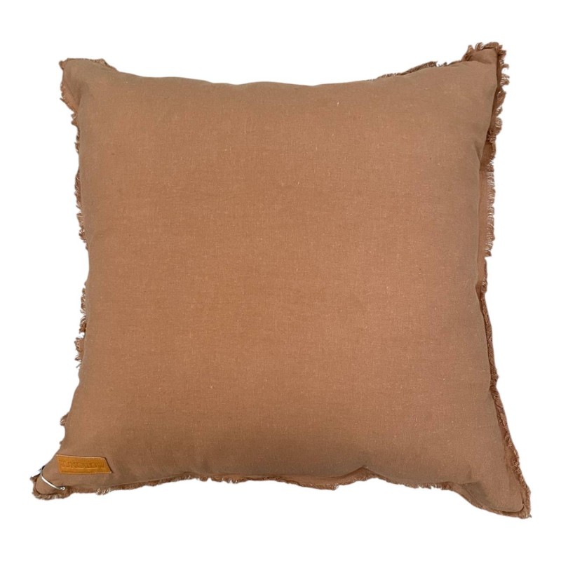 Toffee Linen Cushion