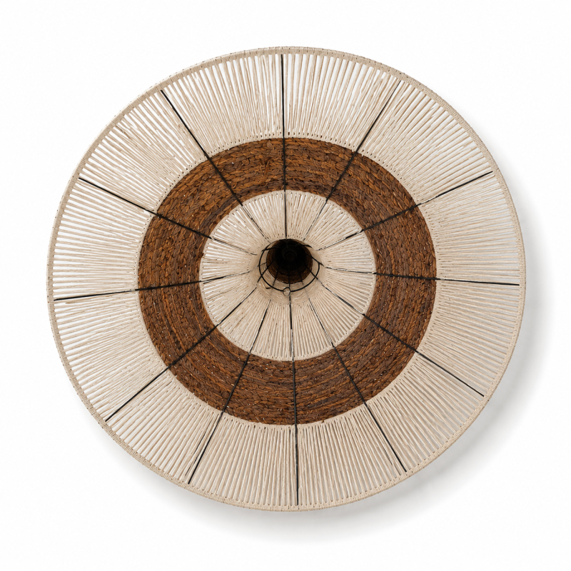 Handwoven Coastal Pendant Light