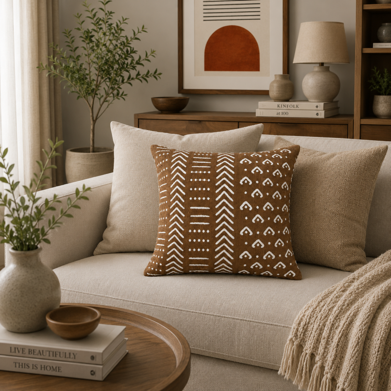 Tribal Style Hand Weaved Cushion 