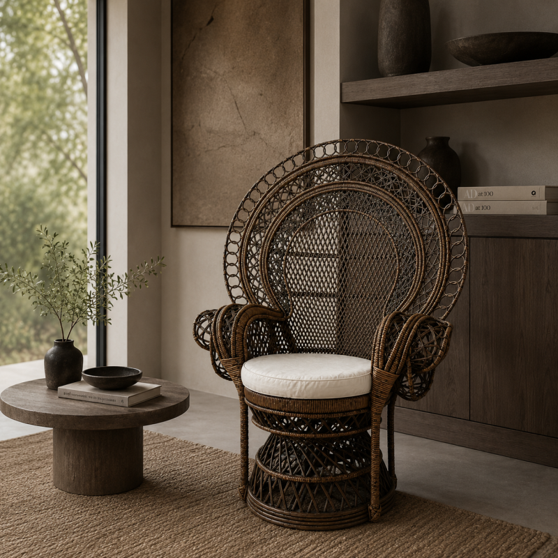 Bohemian Peacock Chair