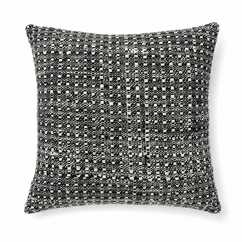 Monochrome Woven Cushion 