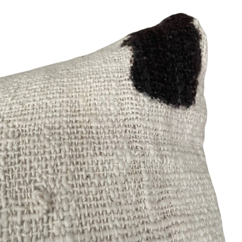 Abstract Dot Handwoven Cushion Cover