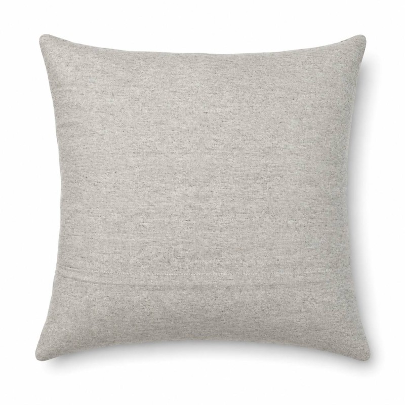 Abstract Black Embroidered Cushion 