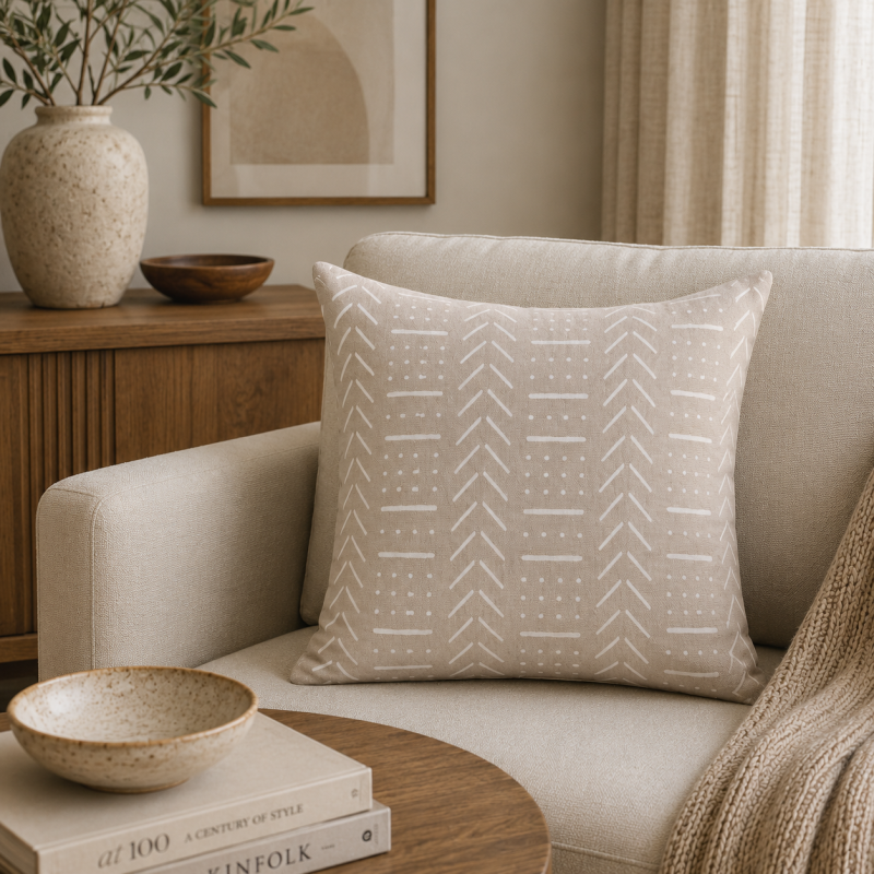 Sand Tribal Pattern Cushion