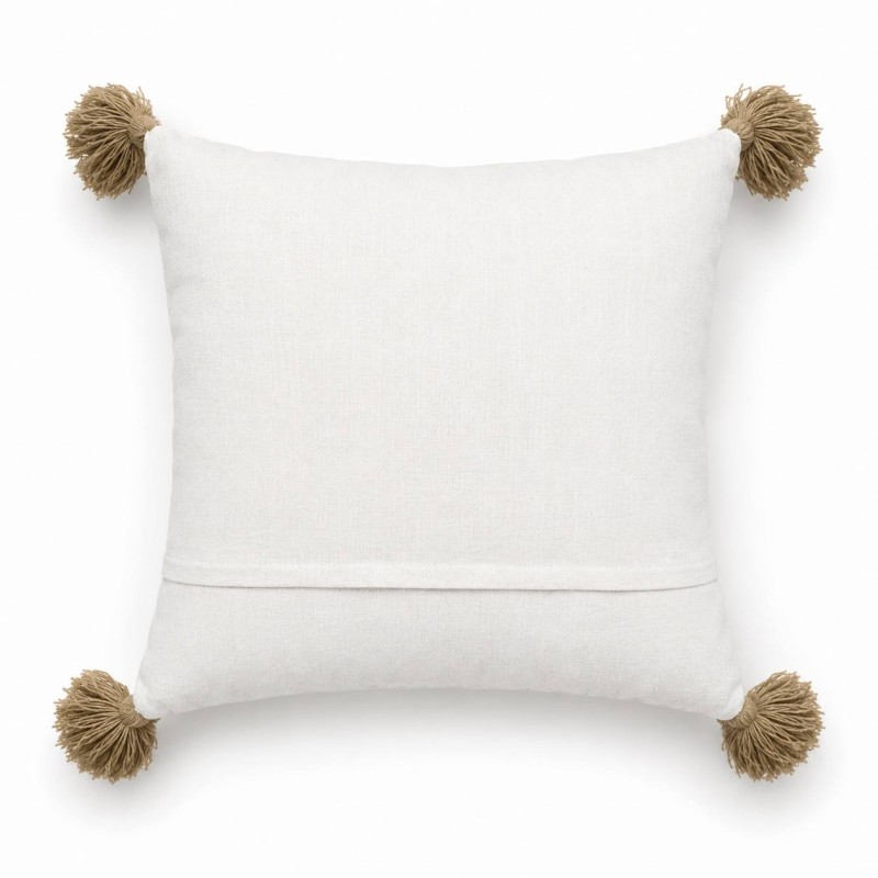 Palm Breeze Tassel Cushion 