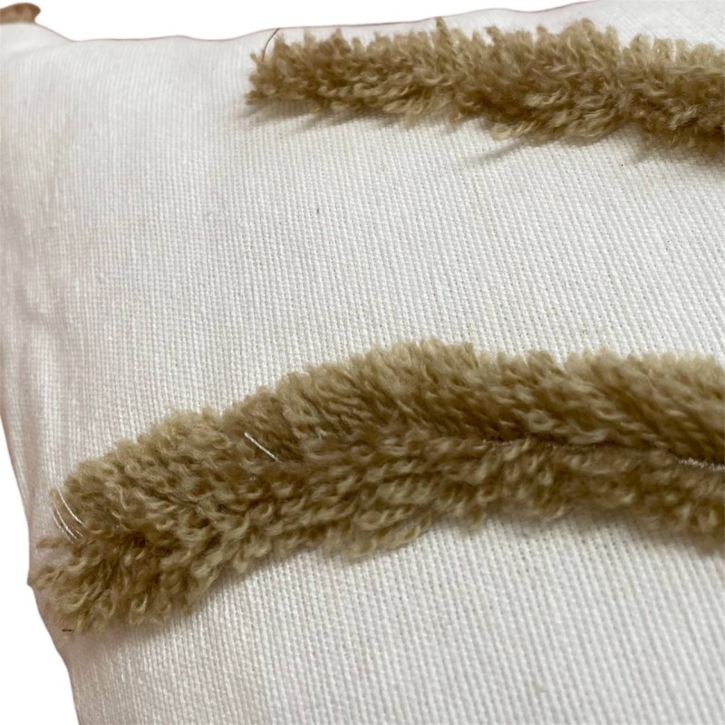 Palm Breeze Tassel Cushion 