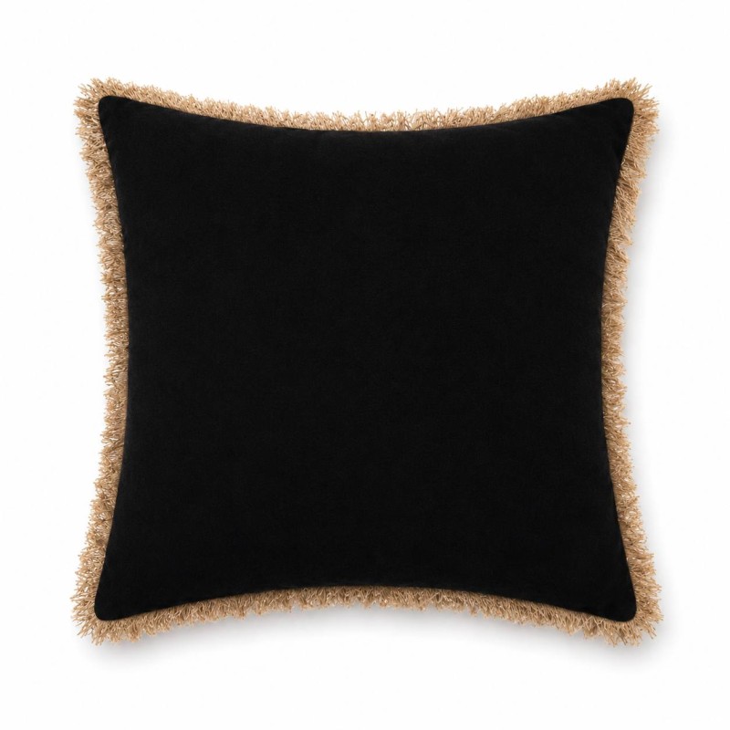 Tropical Palm Embroidered Cushion Cover