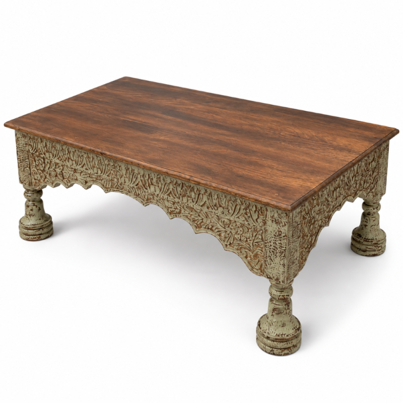 Vintage Wooden Coffee Table