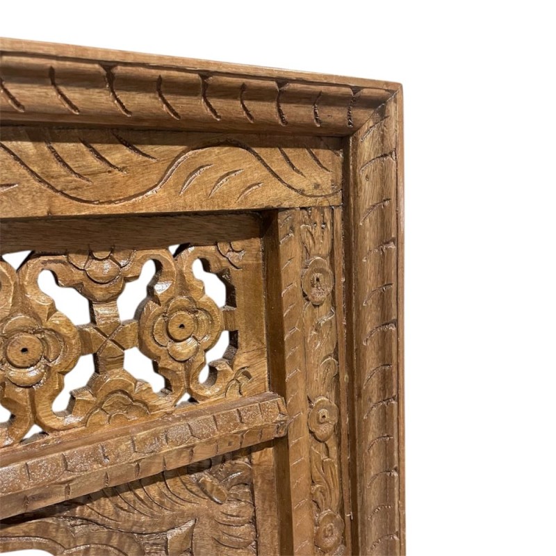 Carved Wooden Arch Panel