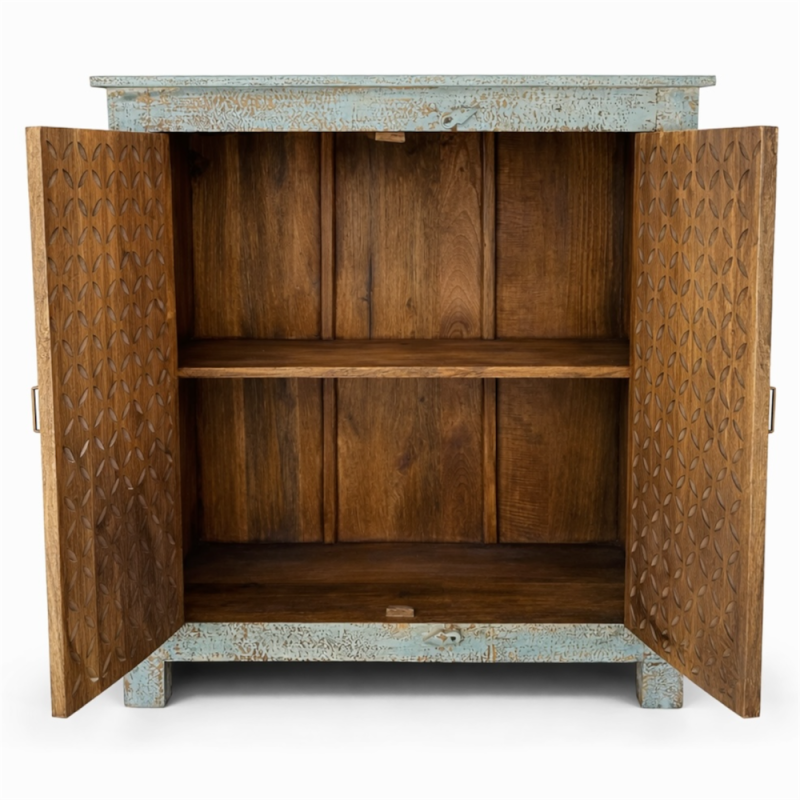 Carved Wooden Cabinet