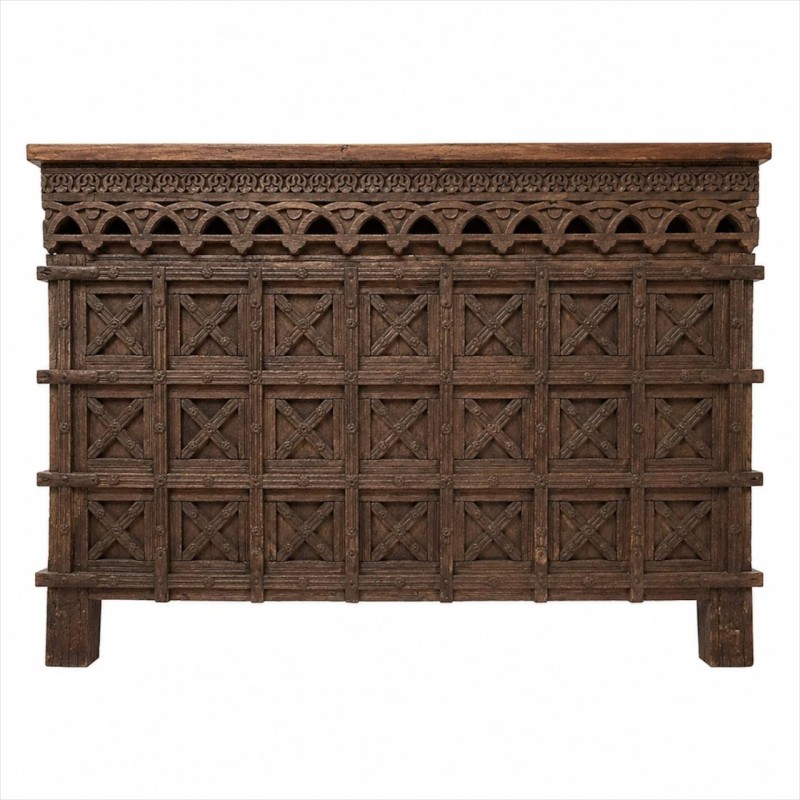 Solid Wood Wine Storage Sideboard
