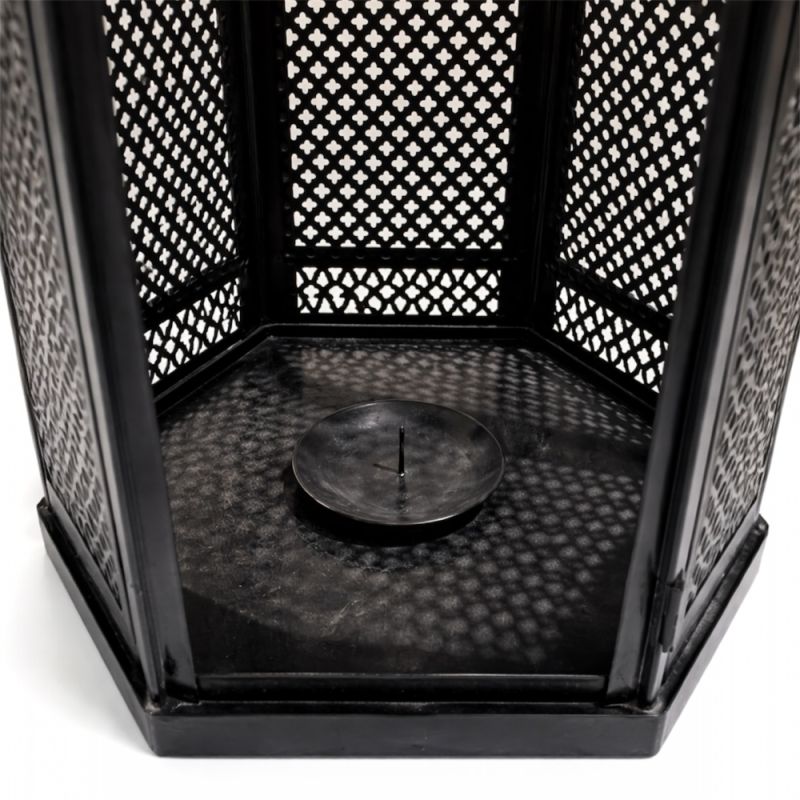 Black Metal Decorative Lantern