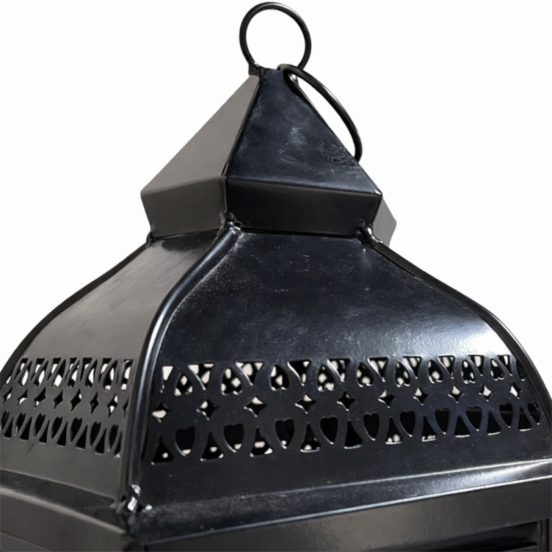 Black Metal Decorative Lantern