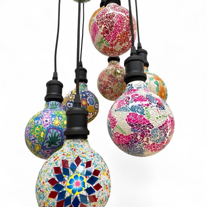 Patterned Light Bulbs