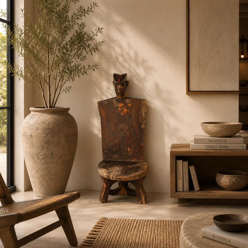 Zaramo Tribal Chair