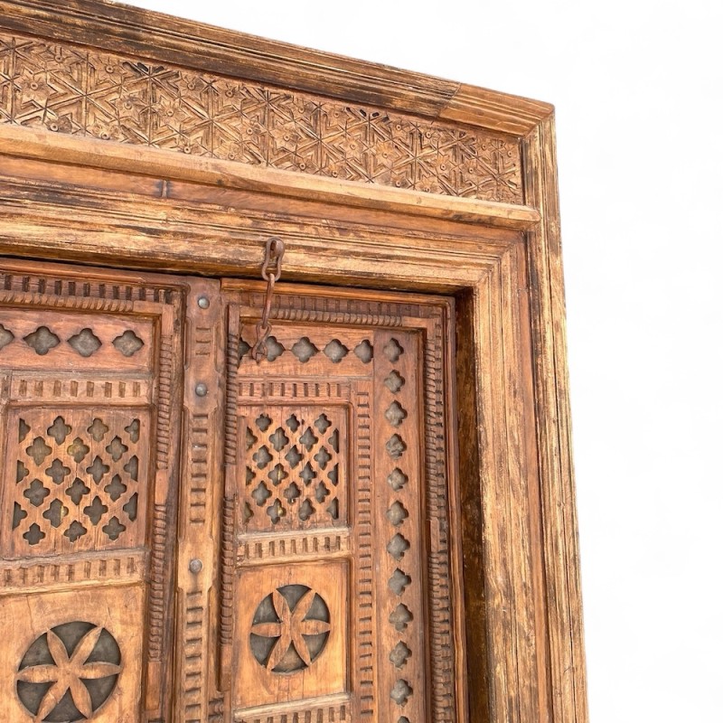 Oversized Wooden Door