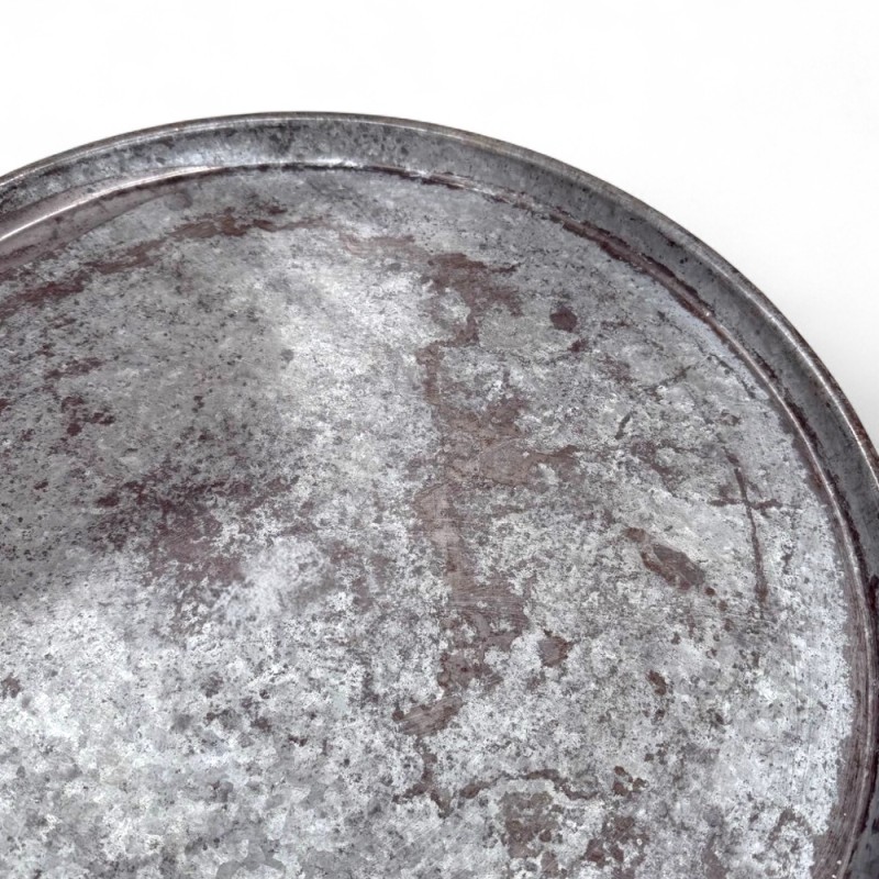 Vintage Indian Iron Serving Tray