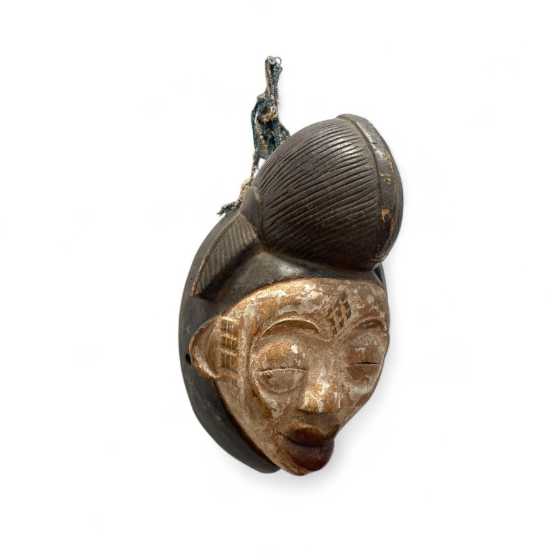 Punu Mask with High Coiffure